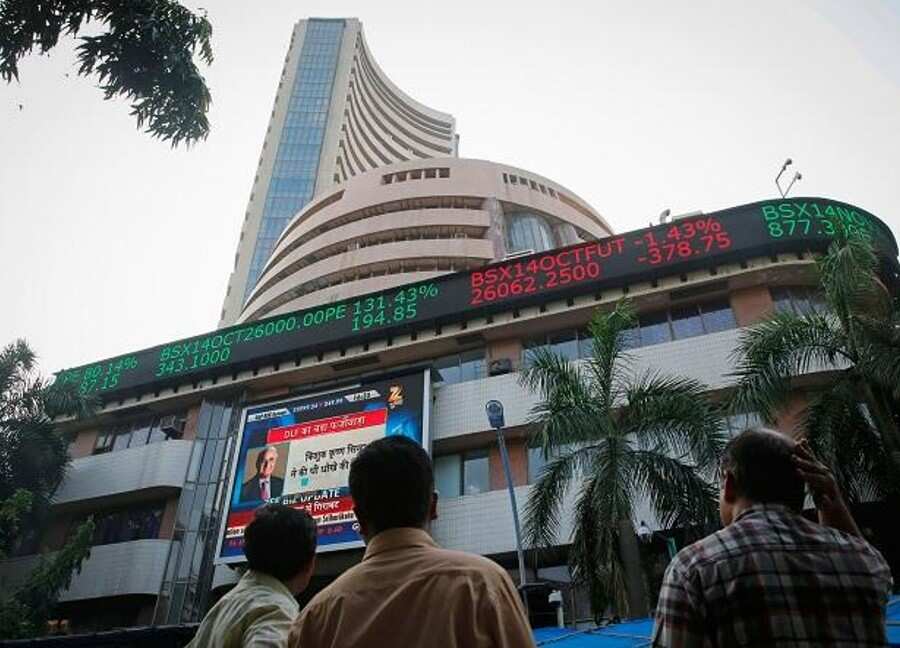 Share Bazaar Live Indices Open Flat Amid Weak Global Cues Sensex