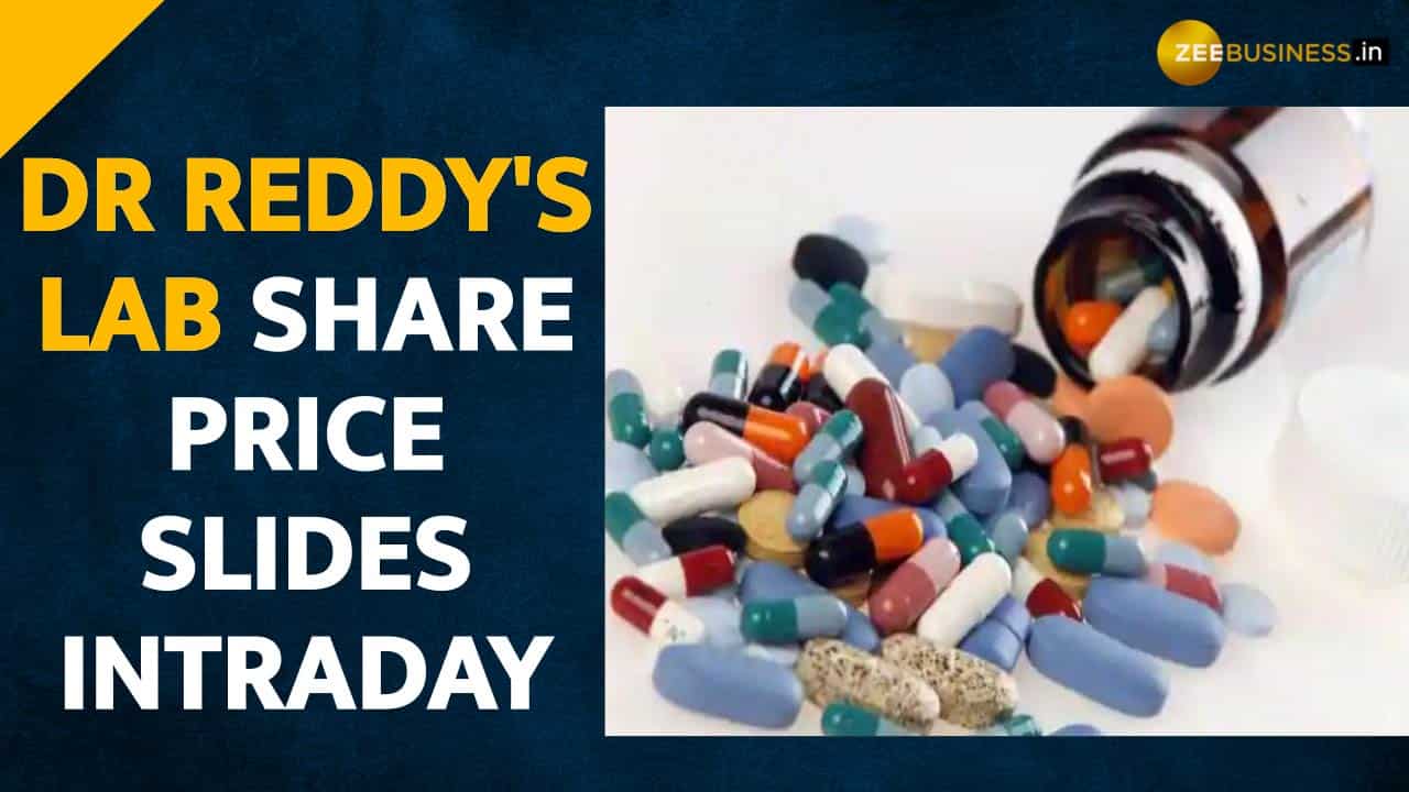 Dr Reddy's Lab share price slides nearly 5% post lower-than-expected Q1 ...