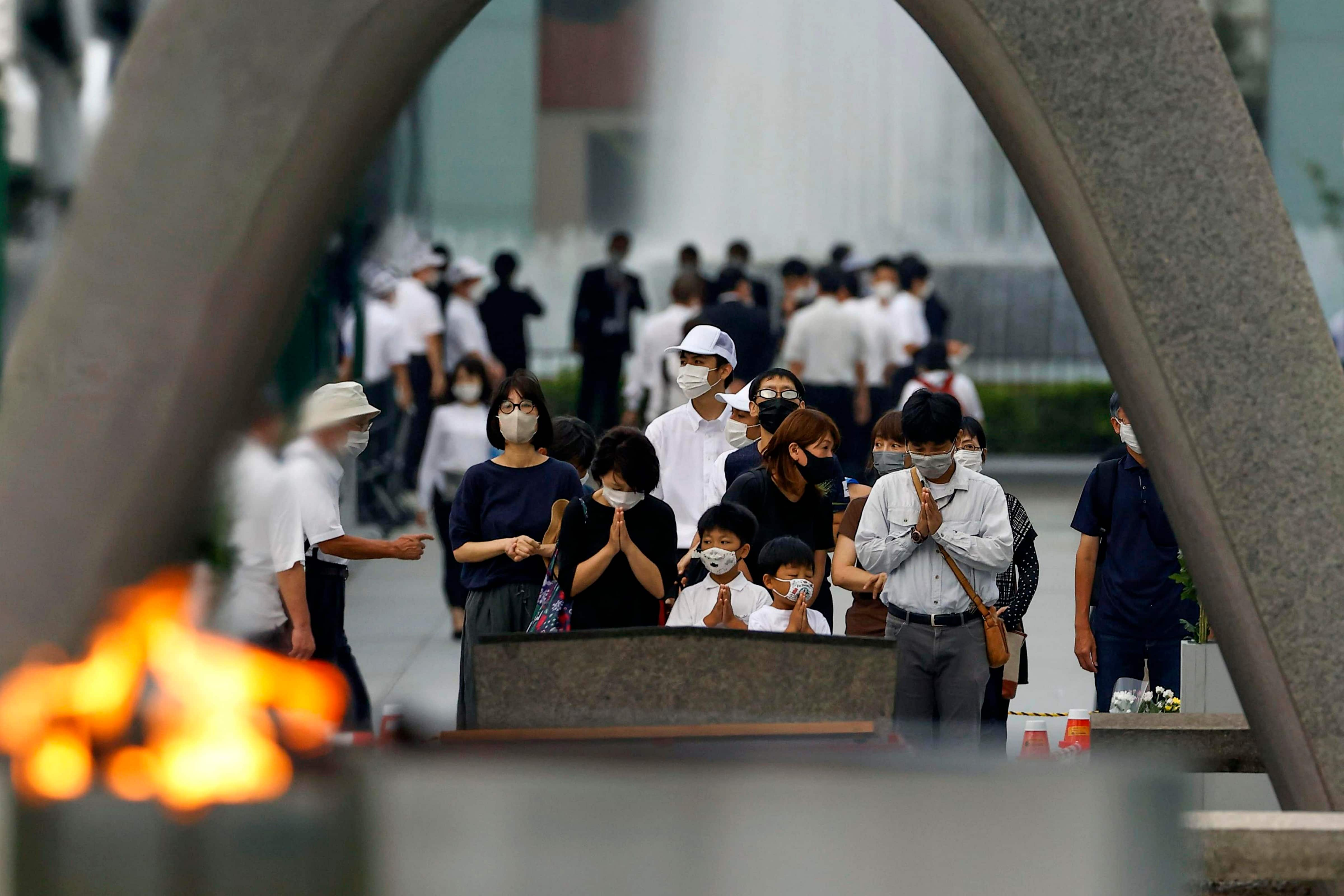 PHOTOGALLERY: 77th Hiroshima Atomic Bombing Anniversary, Japan Prays ...