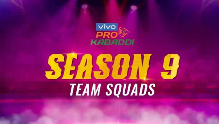 Pro Kabaddi Season 9 Jaipur Pink Panthers Team Full Squad