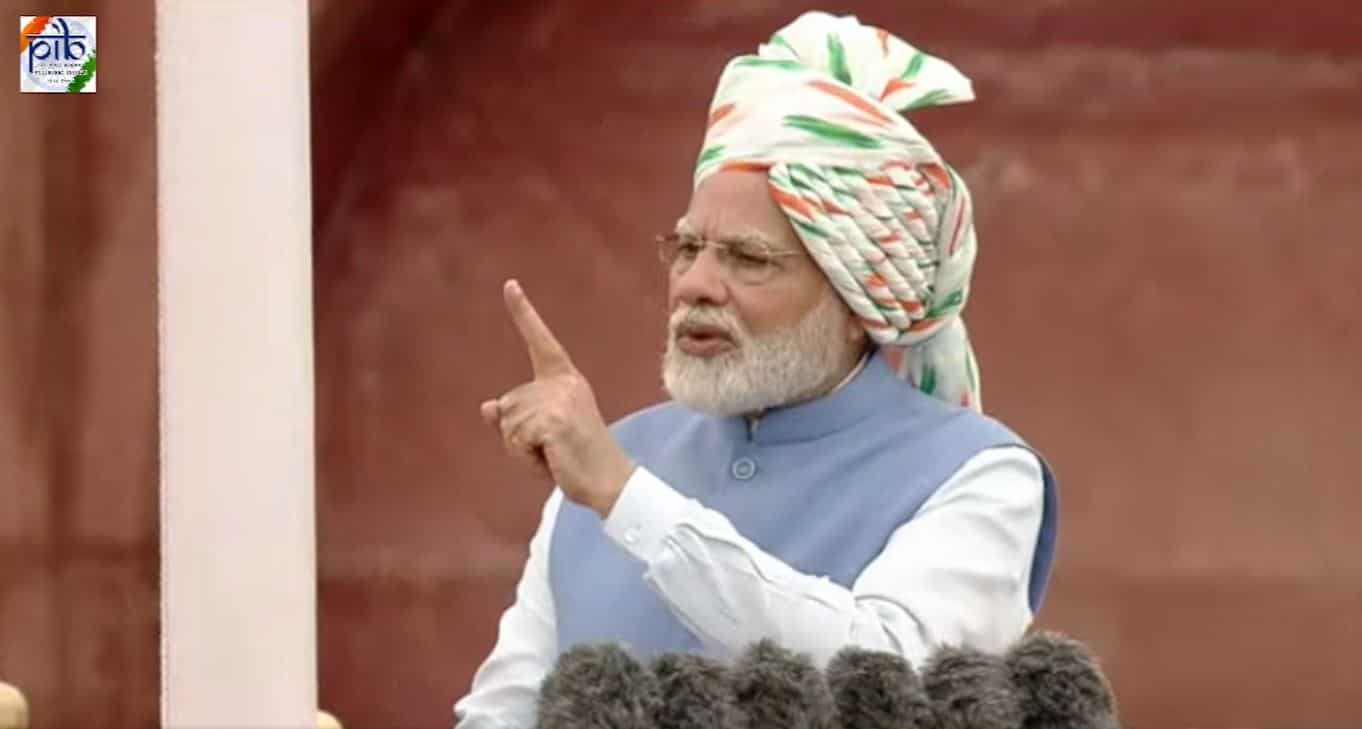 PM Modi I-Day Speech