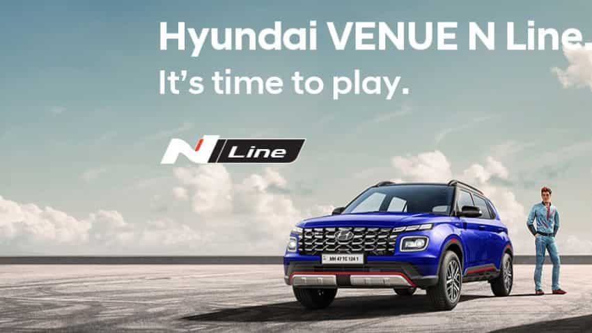 Hyundai Venue N-Line SUV revealed; bookings open - Check launch date | Photos