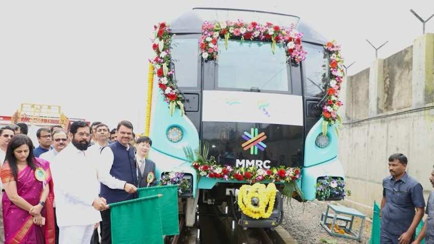 Mumbai Metro Line 3 Trail Route