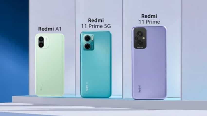 Nuevos Redmi 11 Prime 5G, Redmi 11 Prime y Redmi A1