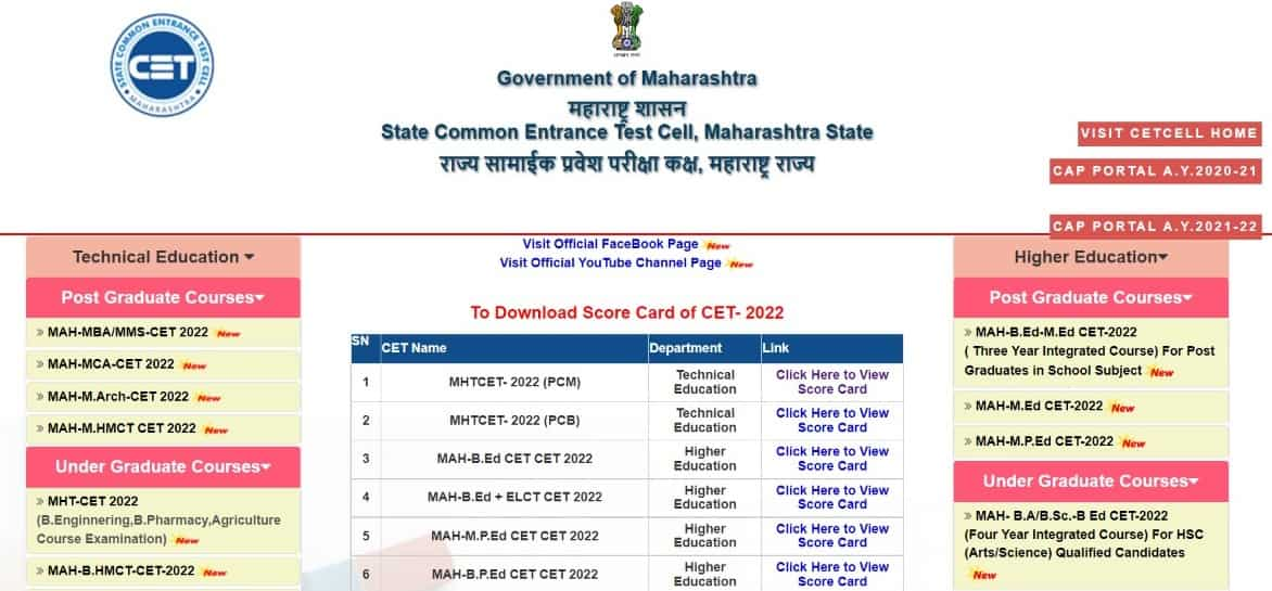 Mht Cet Counselling 2022 Registration Details Top Engineering And Medical Universities 