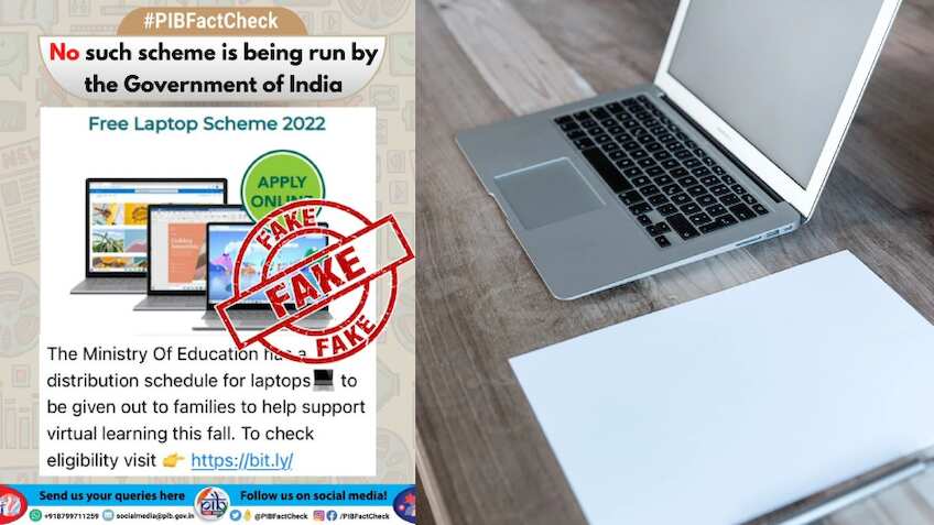 Fact Check: Is Modi government offering free laptops to students? Here ...
