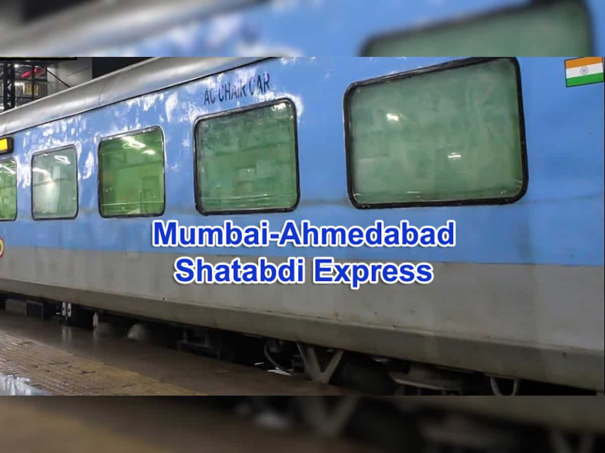 Mumbai-Ahmedabad Shatabdi Express New time table, route |