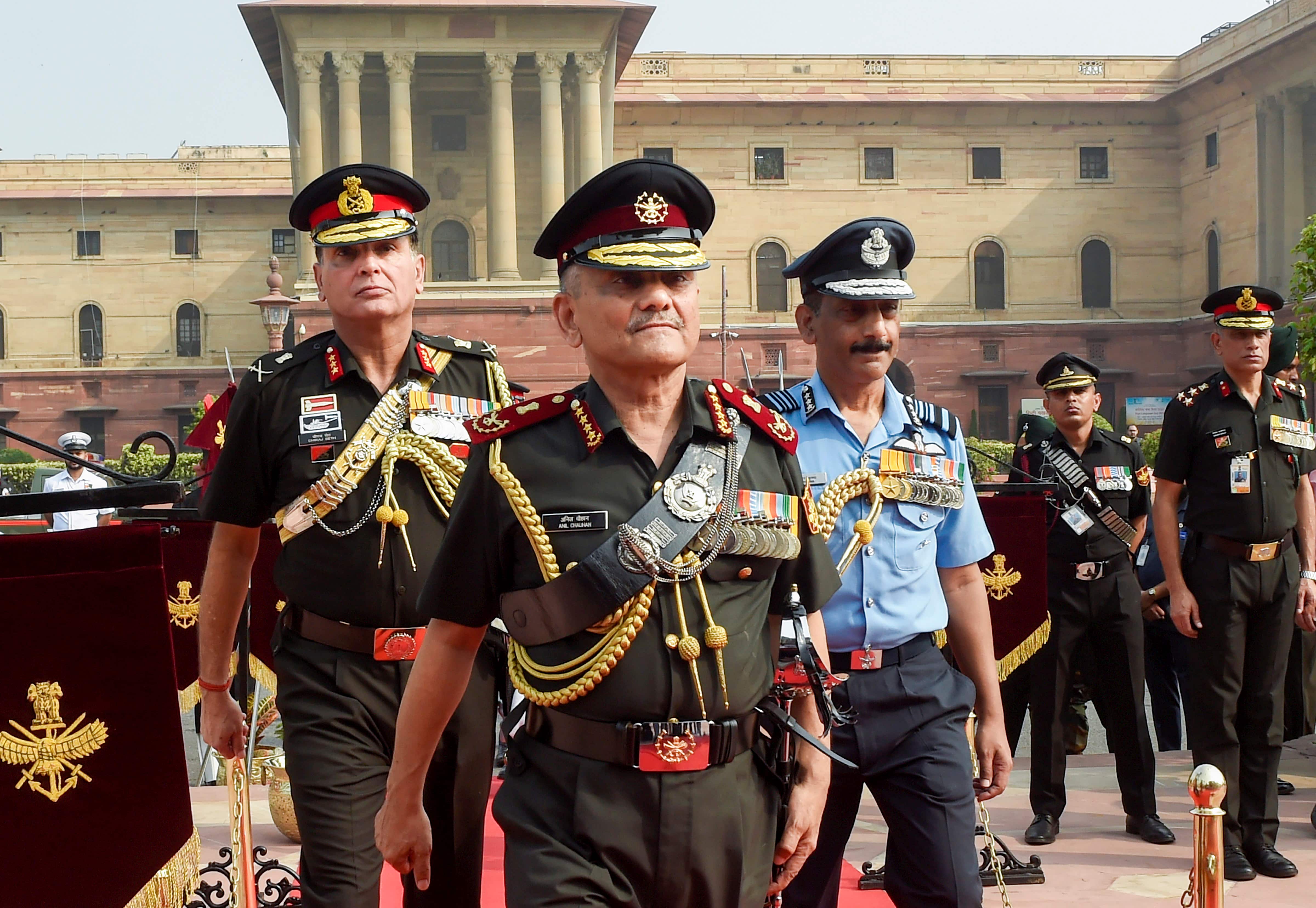 India's new CDS Lt Gen Anil Singh Chauhan (Retd) takes charge PICS