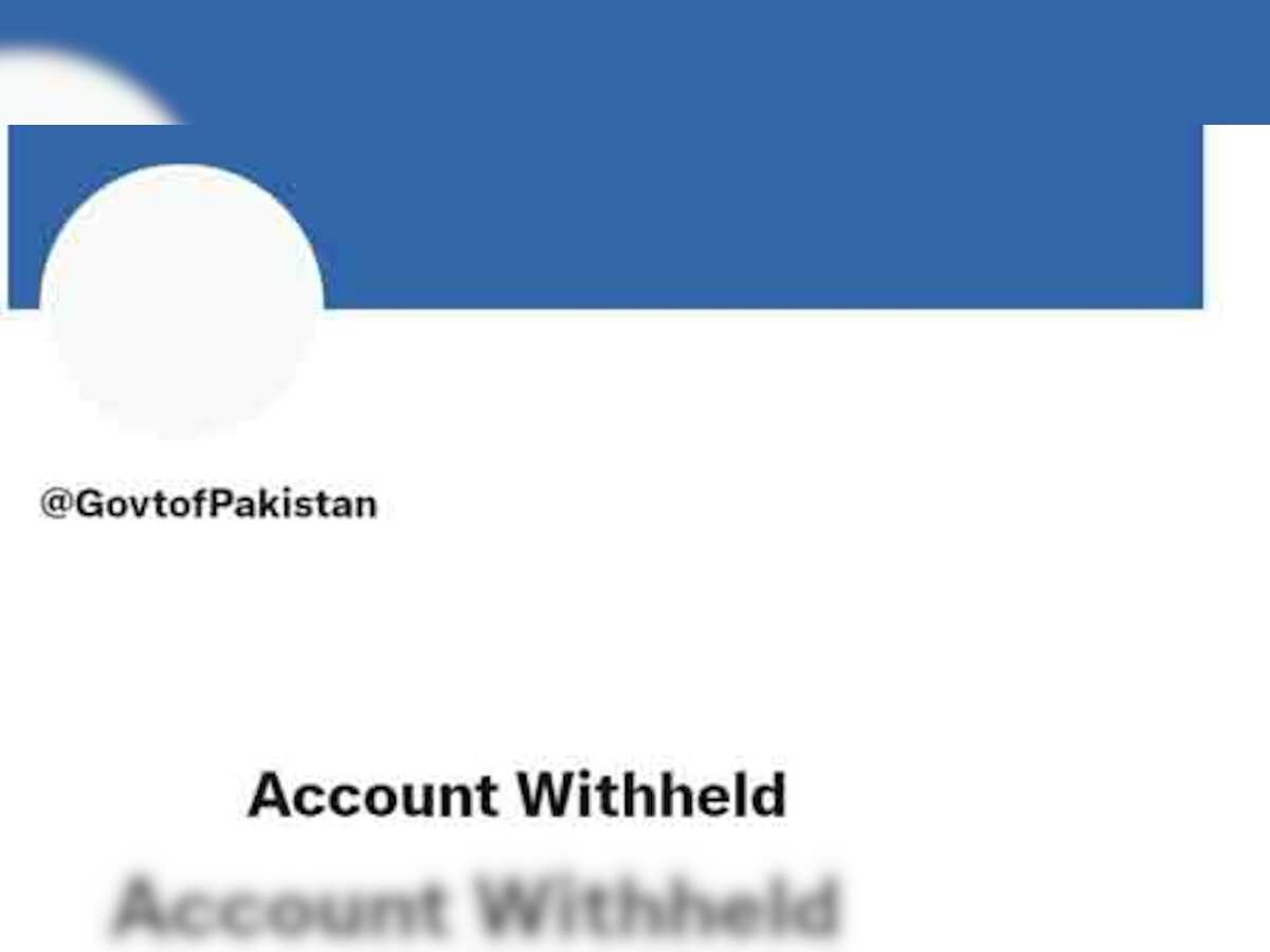 Pakistan government&#039;s Twitter account withheld in India due