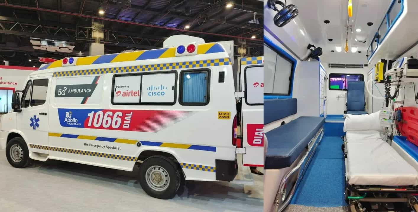 ICU On Wheels India's First Indigenously Built 5G Connected Ambulance