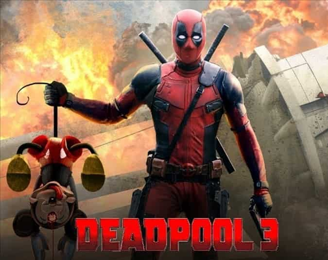 Deadpool 3 • A4 & A3 Poster • Birthday Present • Stocking Filler