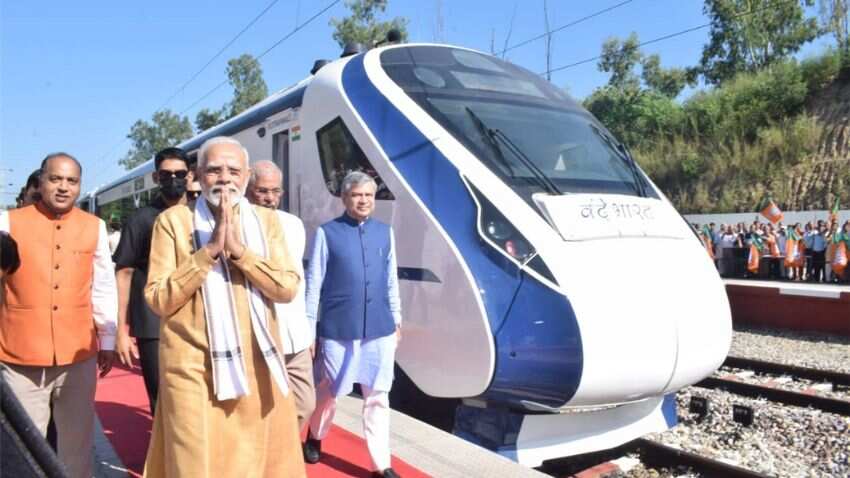 Una-Chandigarh-Delhi Vande Bharat Express train