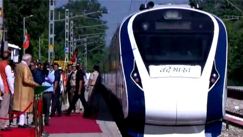 Una-Chandigarh-Delhi Vande Bharat Express train