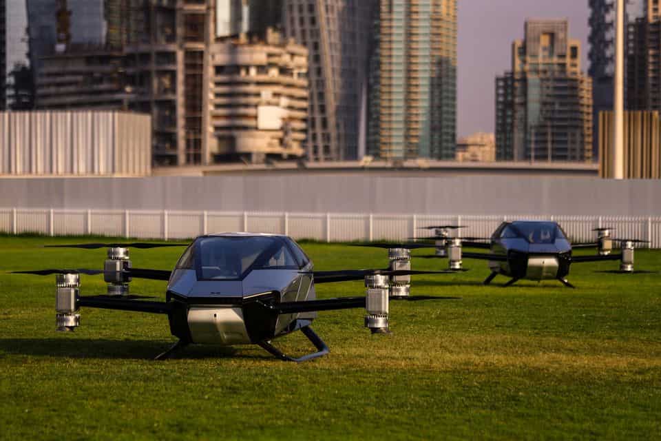 Flying cars in Dubai