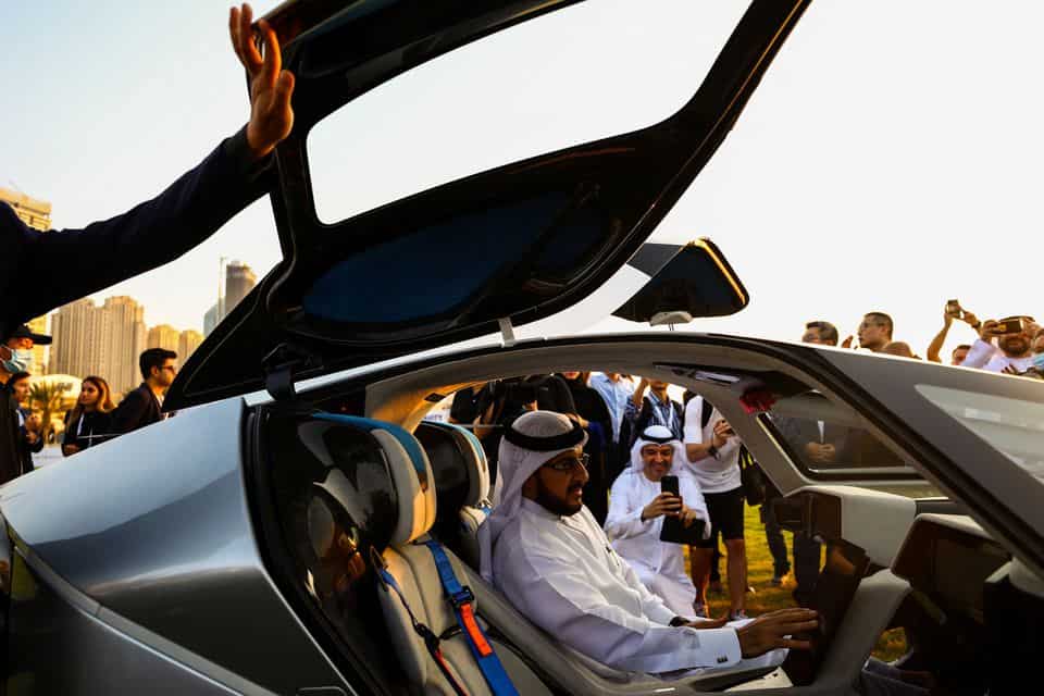 Flying cars in Dubai