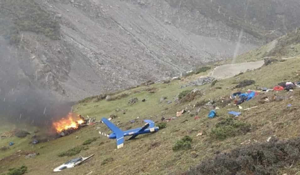 Breaking News Helicopter Crash In Uttarakhand's Kedarnath 7 People