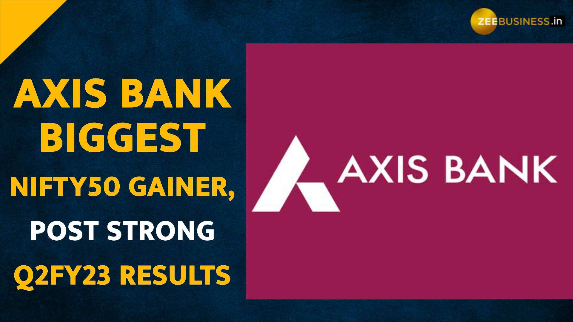 axis bank investor presentation q2fy23