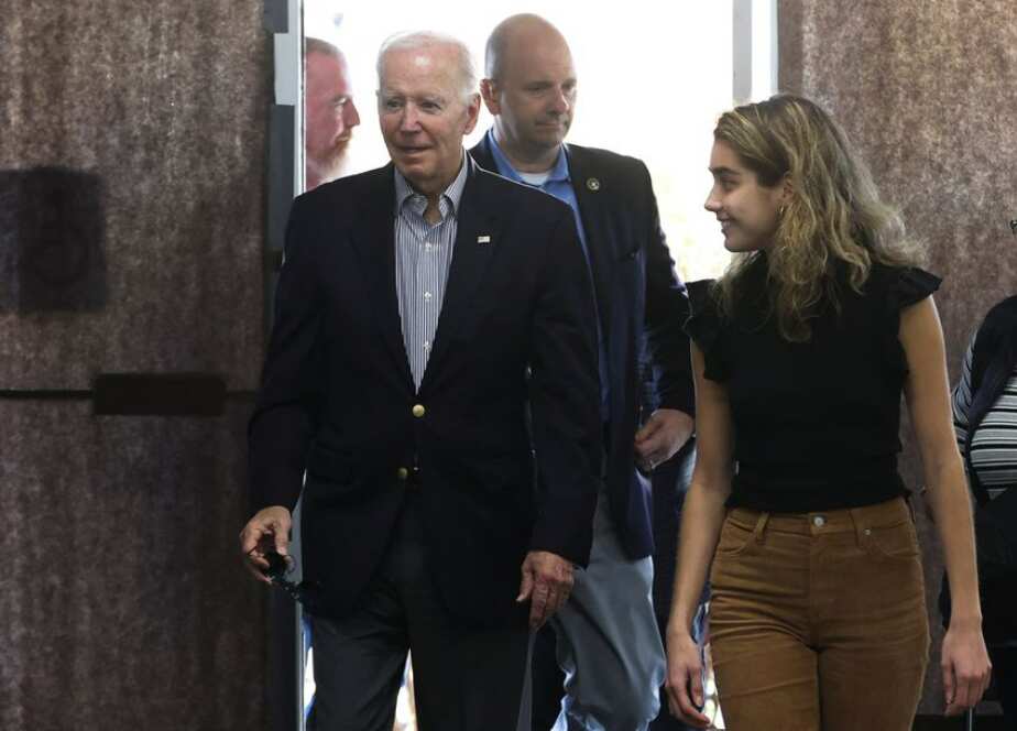 US President Biden casts early vote, vows to visit more states in coming days