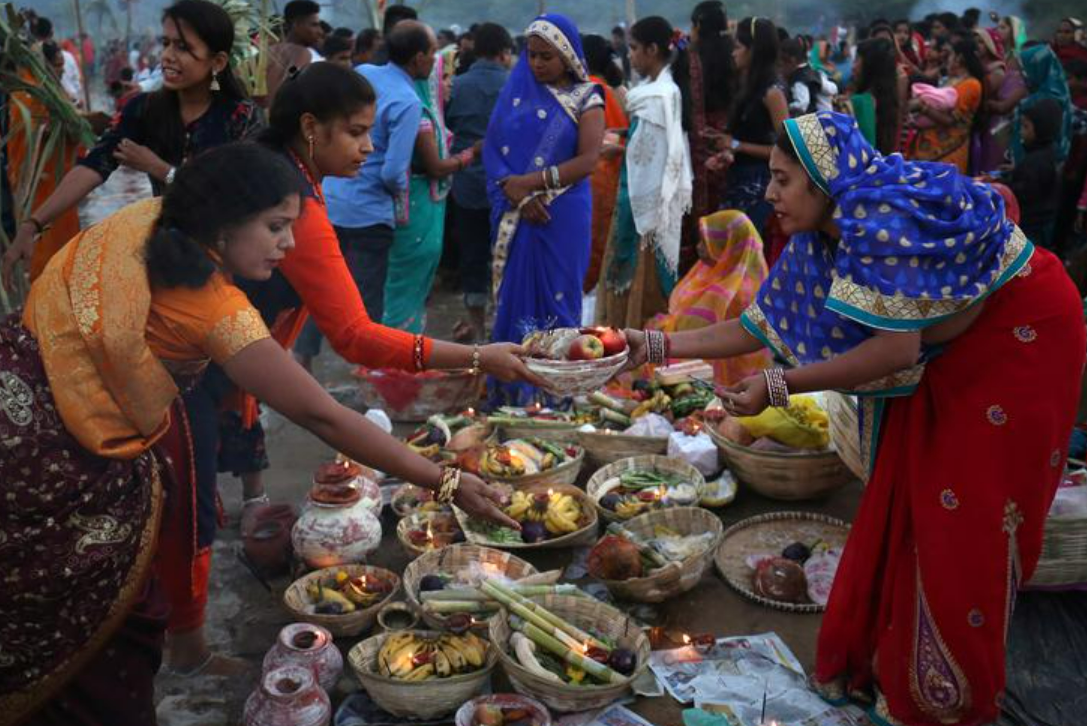 Chhath Puja 2022: Why women apply long Sindoor from nose to forehead in Bihar?