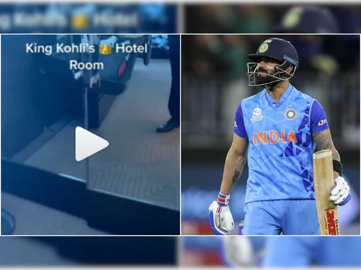 VIDEO - Intruder breaks into Virat Kohli&#039;s hotel