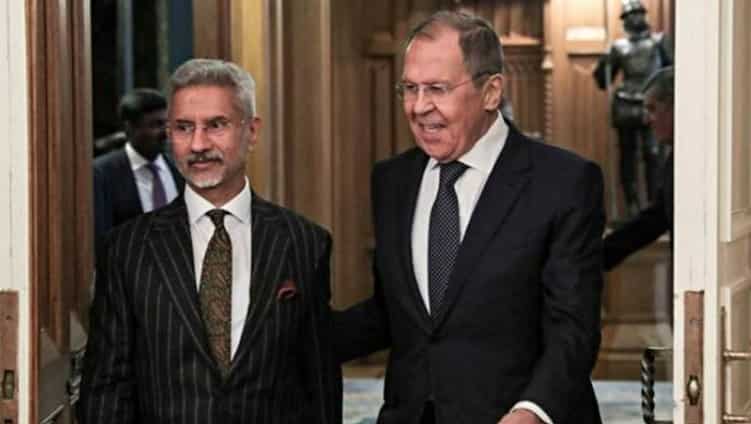 Moscow: S. Jaishankar Holds Talk With Russian Foreign Minister Sergey Lavrov 