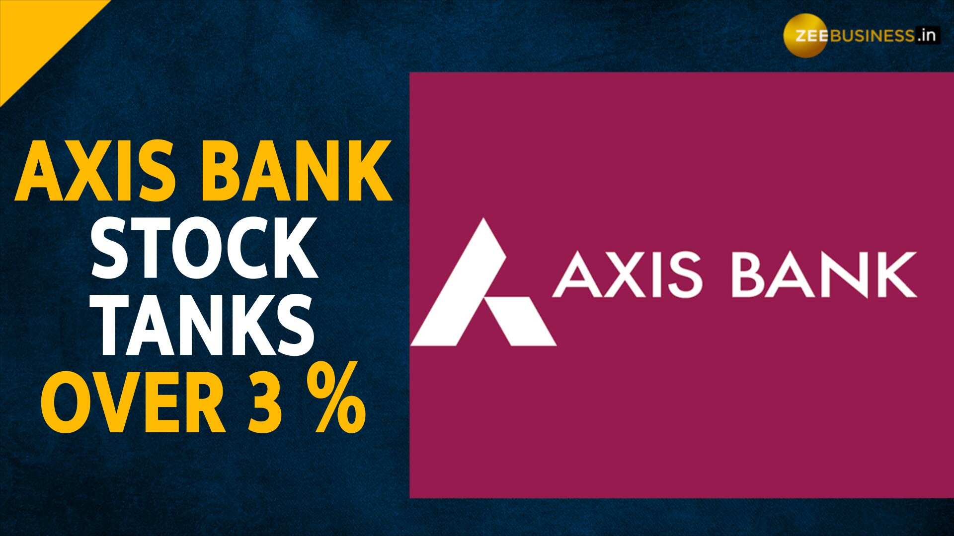 Axis Bank dips as government offloads entire 1.55% stake 