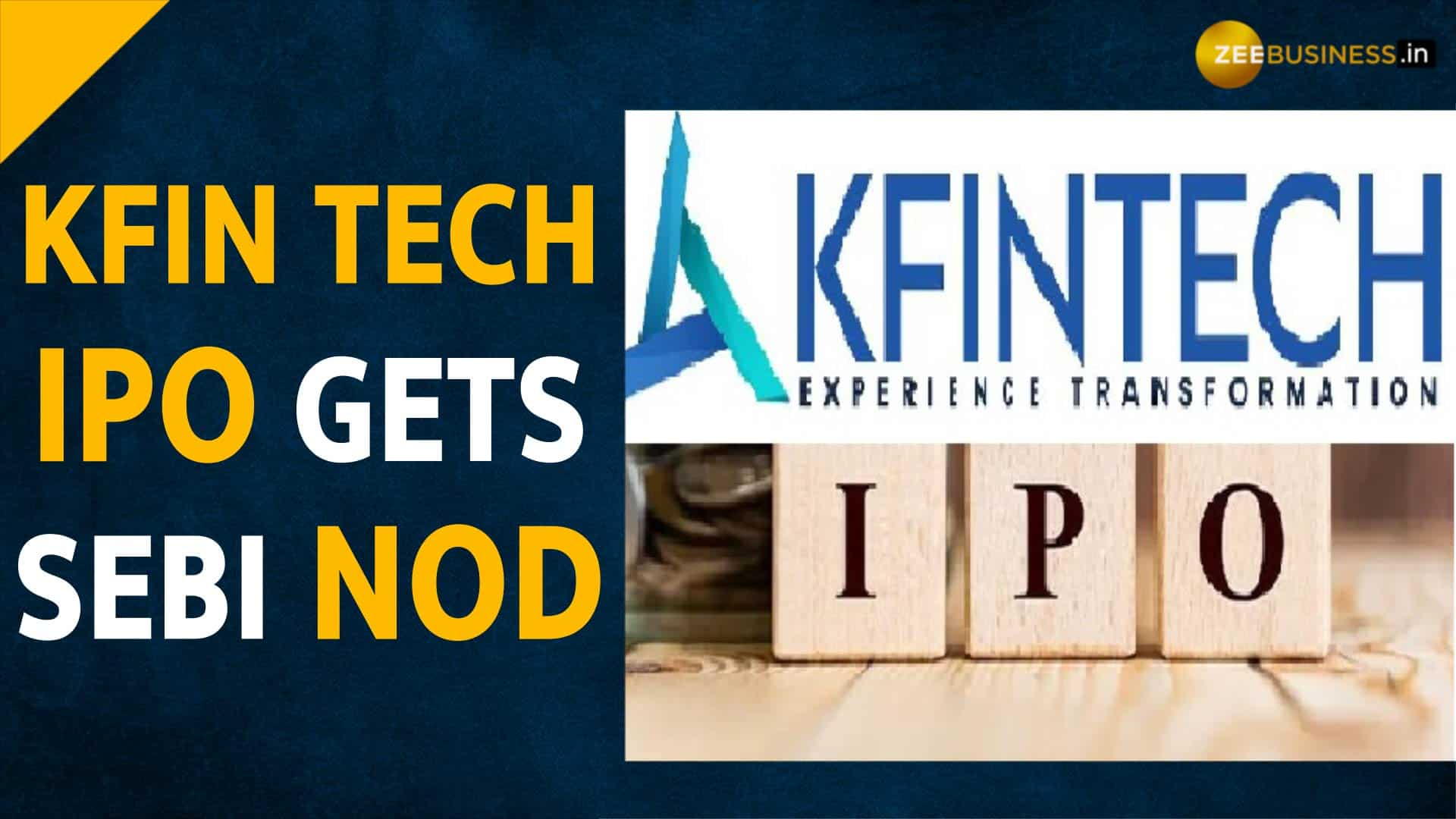 IPO: KFin Technologies Gets Sebi Nod To Float Rs 2,400 Crore | Zee Business