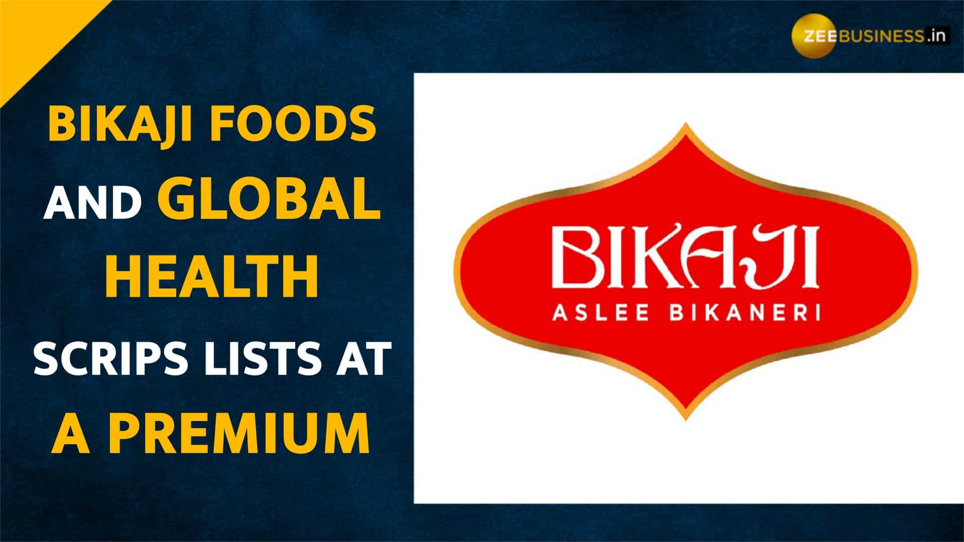 Bikaji Foods Makes Decent Market Debut, Lists 7% Higher Than IPO Price