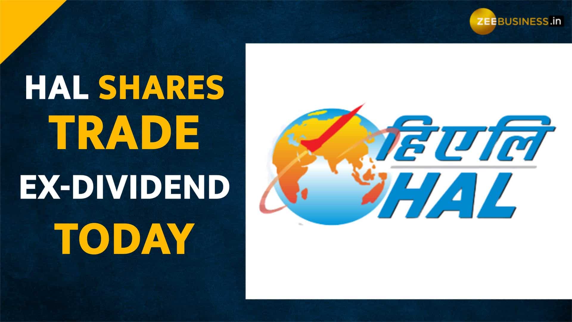 HAL shares trade exdividend today after declaring first interim
