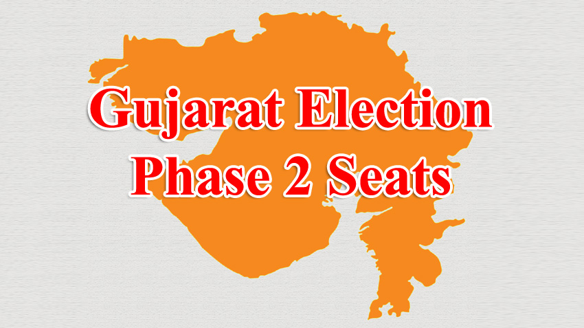 Gujarat Election Date 2022 Phase 2 seats, area, district wise name, assembly constituency Full List | Gujarat Election Result Date 2022, Gujarat Vidhan Sabha Chunav 2022 Results Date