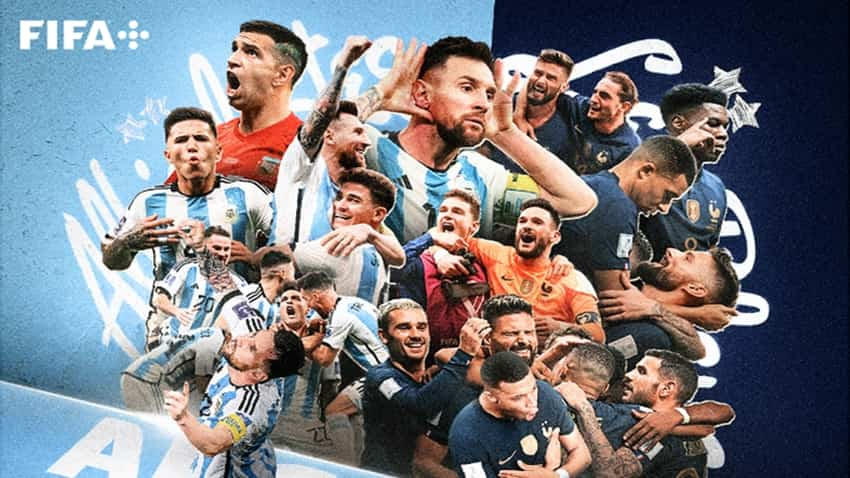 Argentina Vs France FIFA World Cup Final 2022: When and where to watch? Live  Streaming, Timing, head-to-head record, Squads, TV Channel, Match preview |  Zee Business