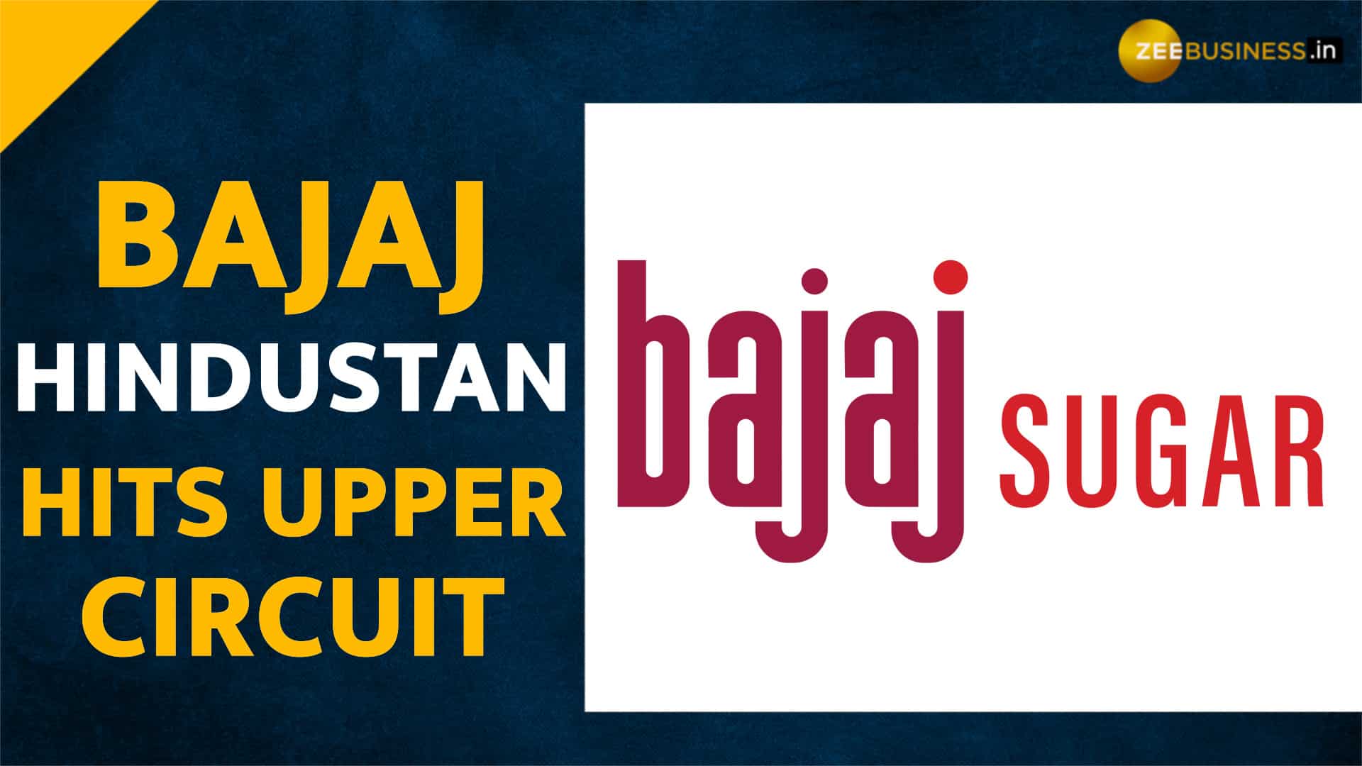 Bajaj Hindusthan Sugar share price locked at upper circuit for 2nd day in a row Zee Business