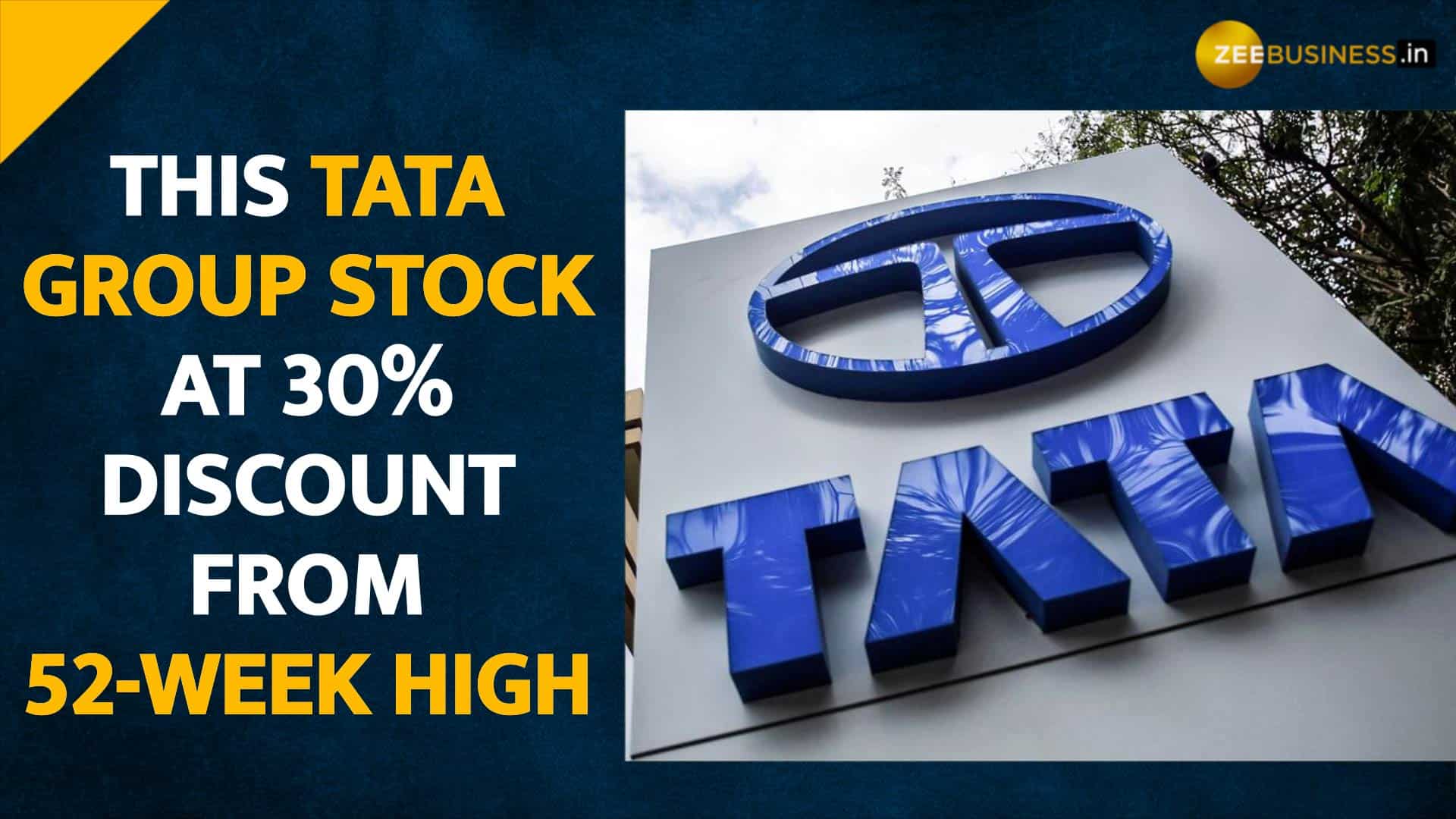 Tata Group shares down 30% from 52-week high – buy, sell or hold?

 | Daily News Byte