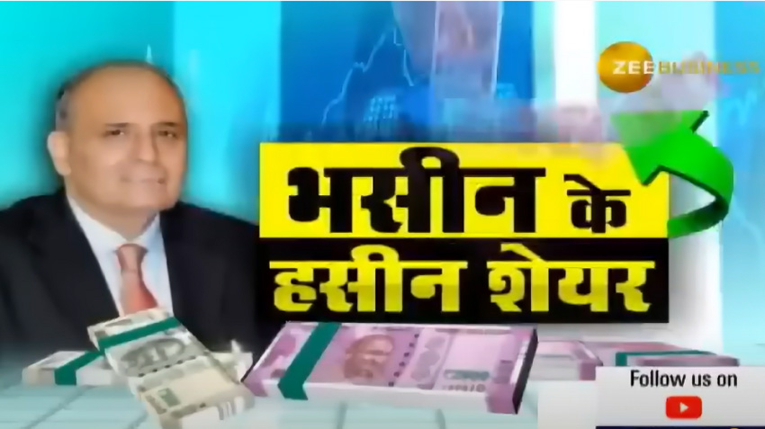 Sanjiv Bhasin strategy, stocks on Zee Business: Buy