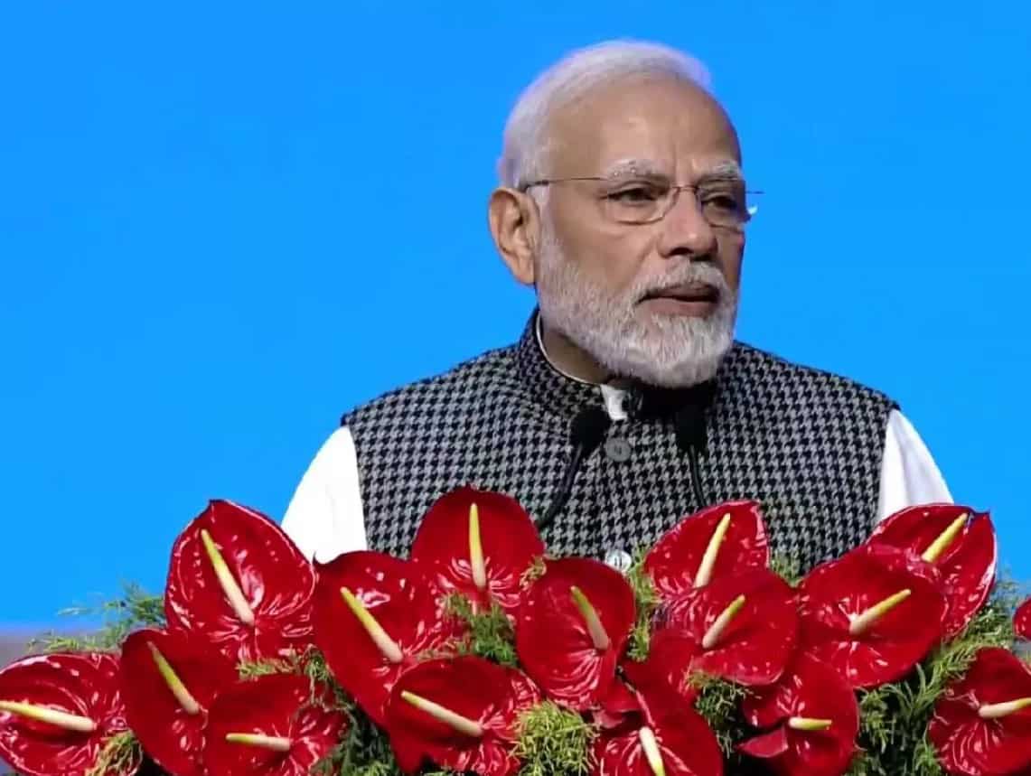PM Narendra Modi Inaugurates 17th Pravasi Bharatiya Divas Convention In Indore