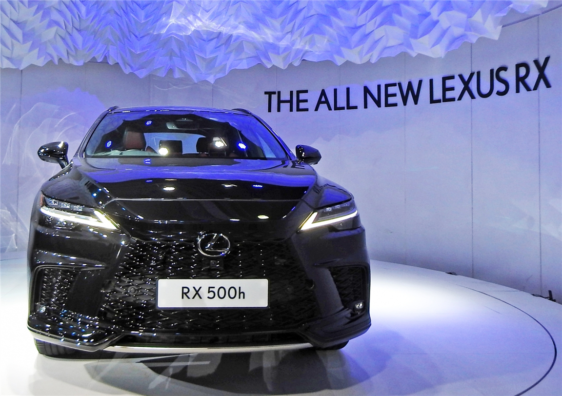 Auto Expo 2023 India Day 1 Highlights Lexus India launches RX 500h car