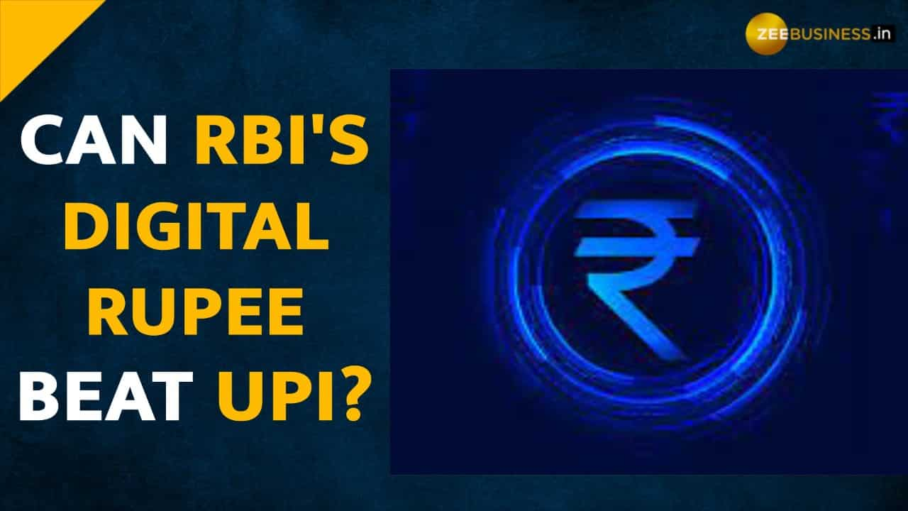 Digital Rupee vs UPI: How is RBI’s Digital Rupee different from UPI? | Zee Business