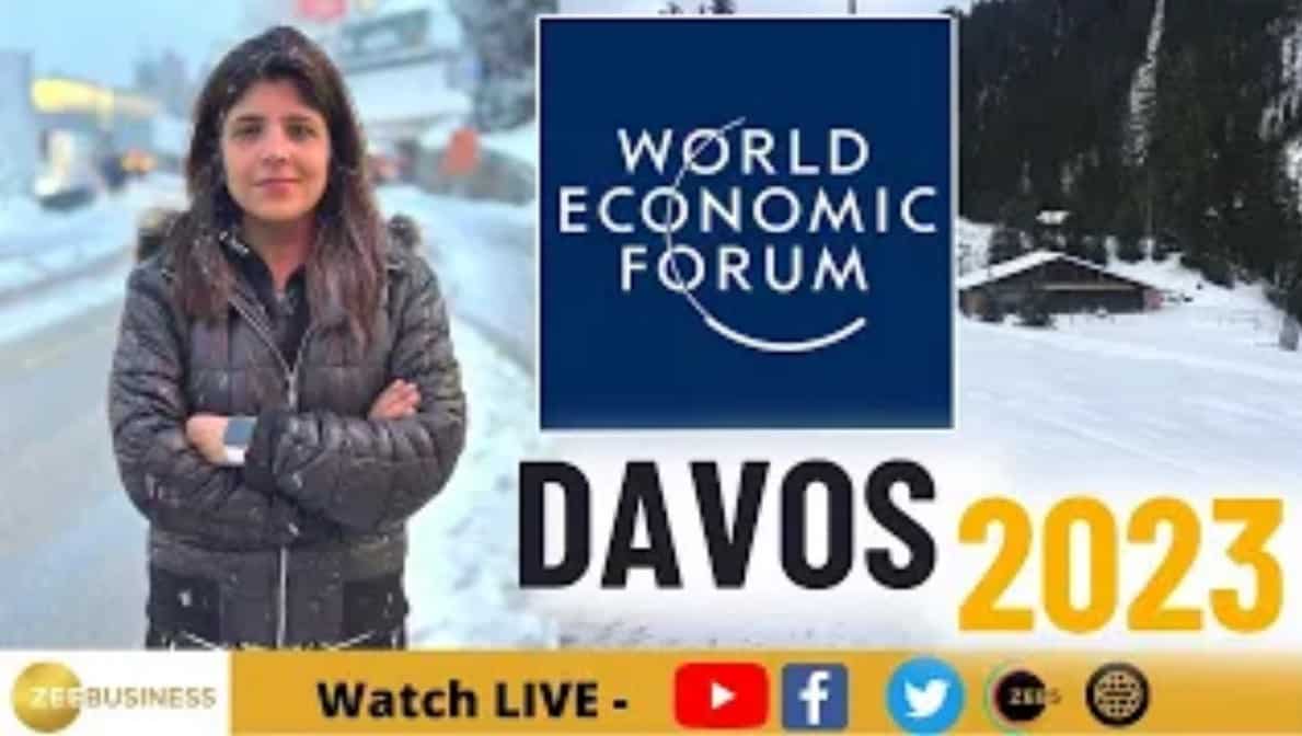 Davos 2023 Swati Khandelwal In Conversation With Sanjiv Bajaj Cii President And Cmd Bajaj 6686