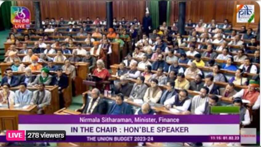 Budget 2023: FM Nirmala Sitharaman announces package for "Vishwakarma" artisans; move to integrate them with MSME value chain 