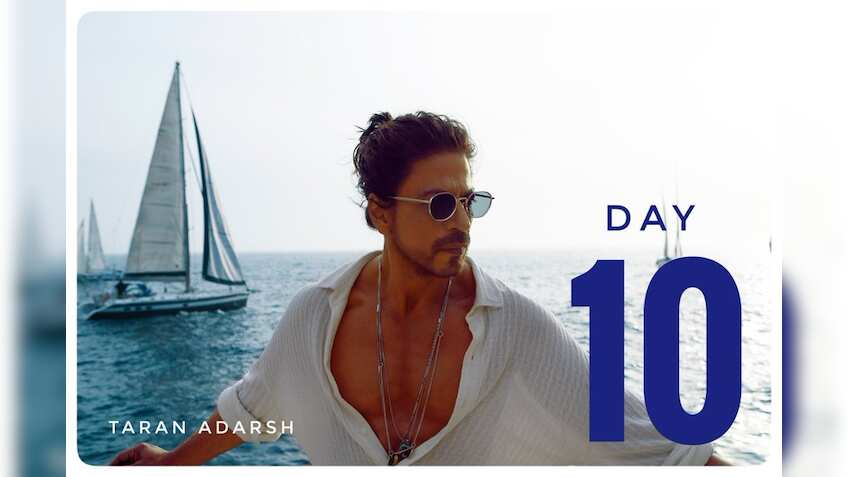 Pathaan Box Office Collection: Shah Rukh Khan-starrer raises Rs 729 crore worldwide - Check domestic collection after Day 10| OTT release date here