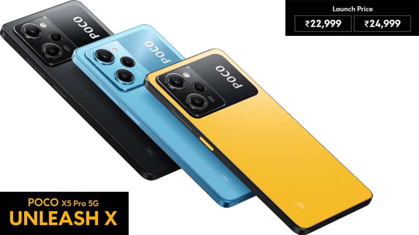 POCO X5 Pro 5G launched at Rs 22,999: 108MP camera, 5000mAh