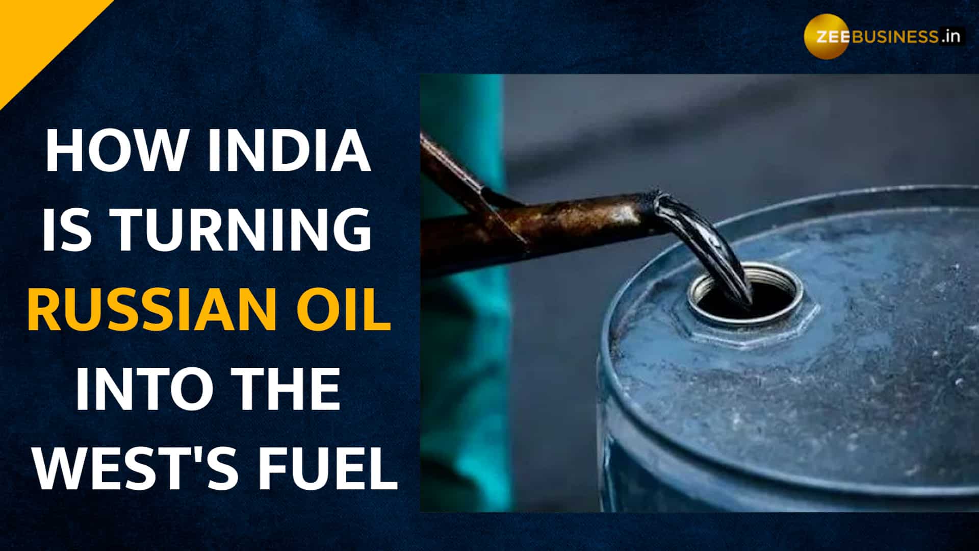 India’s importance rise by refining Russian oil into fuel for western countries