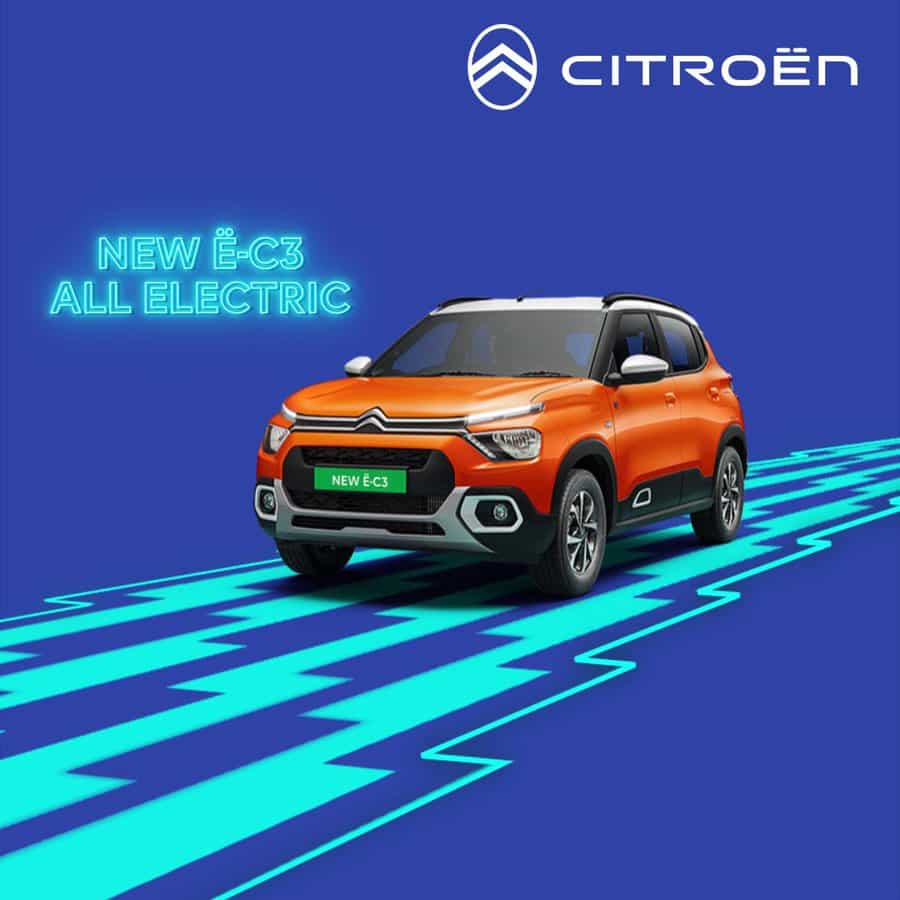 Relive the Reveal of All-new Citroën ë-C3 all electric 