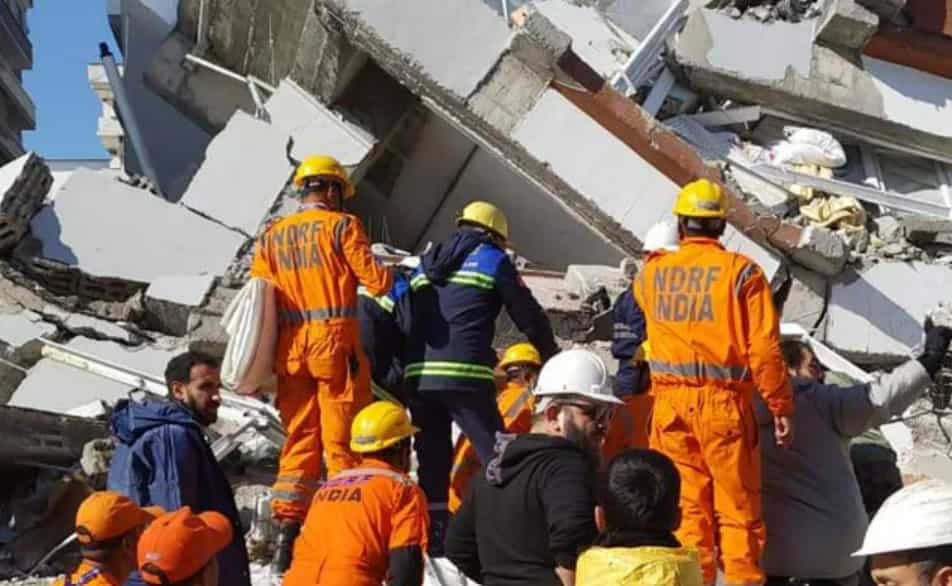 turkey tourist area earthquake