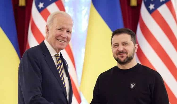 US President Joe Biden Makes Surprise Visit To Ukraine For First Time ...