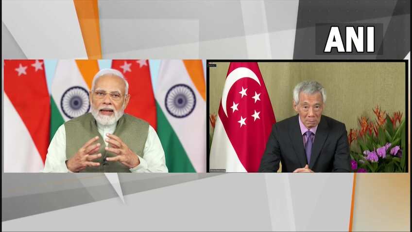 Digital transactions will soon exceed cash in India, says PM Modi at launch of cross-border connectivity between UPI and PayNow of Singapore