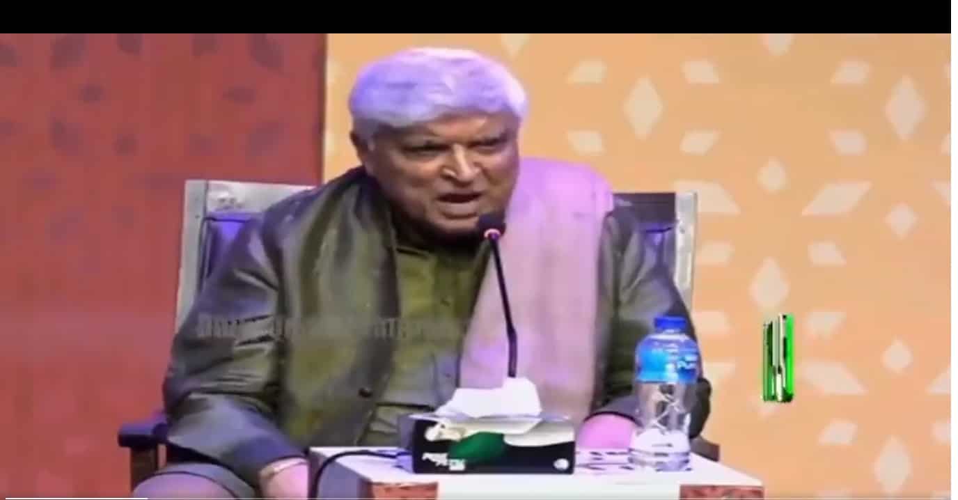 Javed Akhtar's no-holds-barred attack on Pakistan in Lahore gets thumping applause in India - Viral video