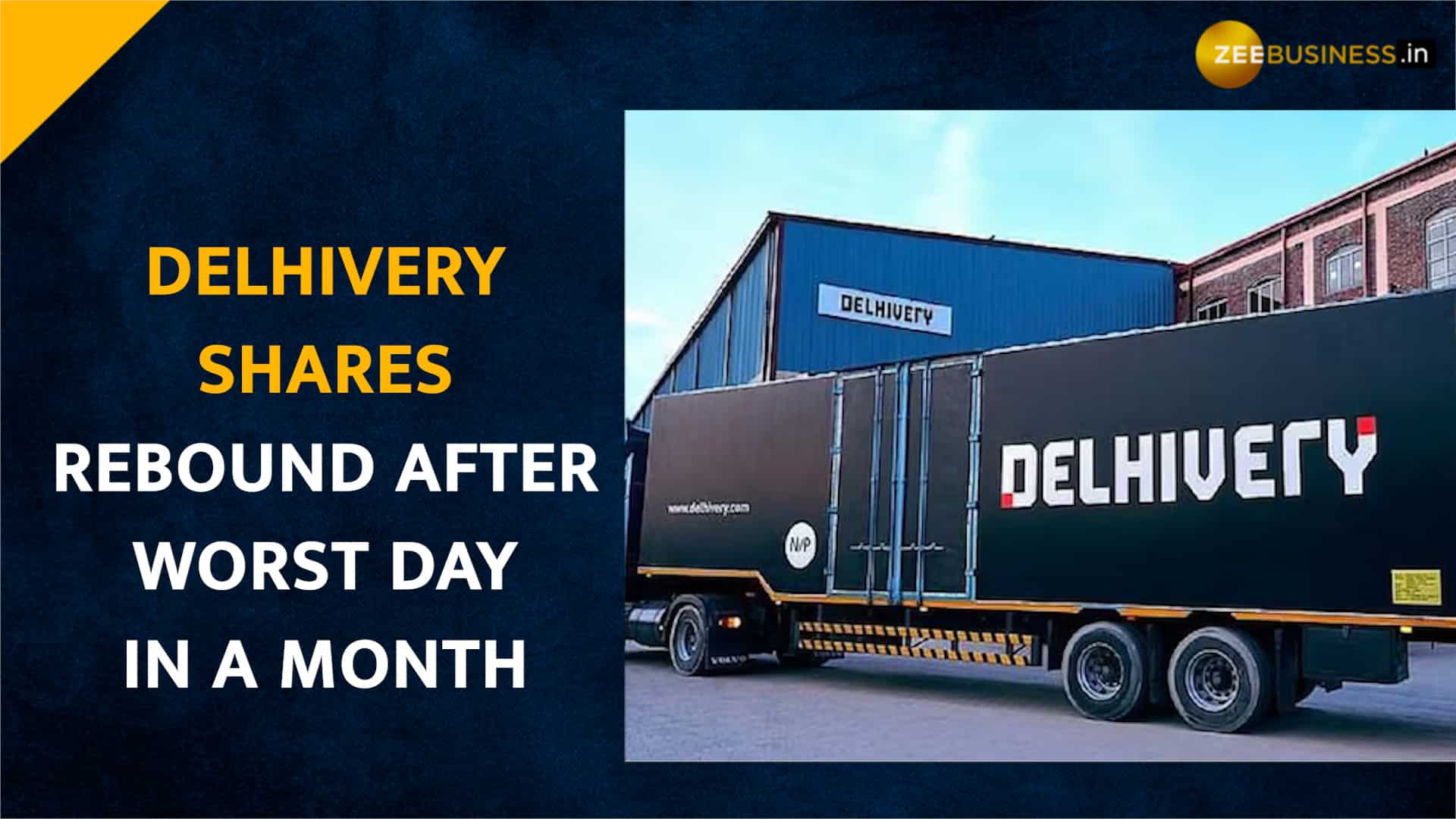 Delhivery shares gains after their worst single fall in a month, Check