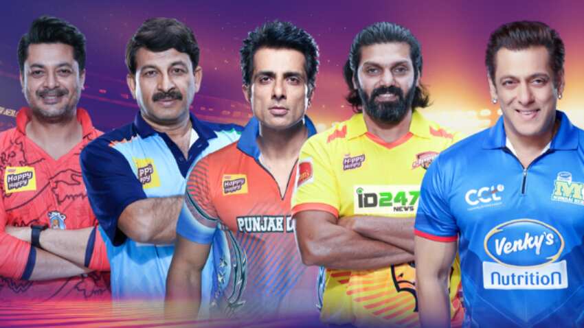 Celebrity Cricket League How to watch CCL 2023 free live streaming on Mobile Apps and TV Channel Zee Business