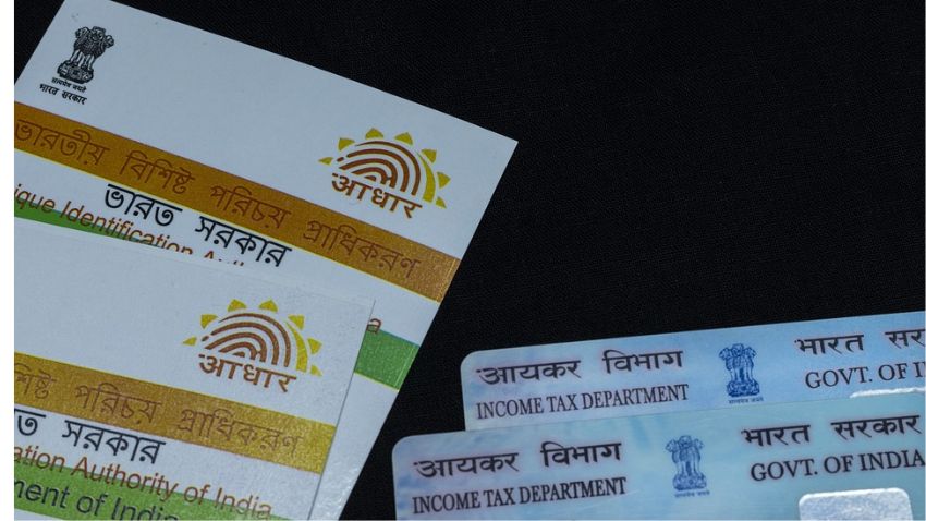 How to check Aadhaar PAN link status by SMS